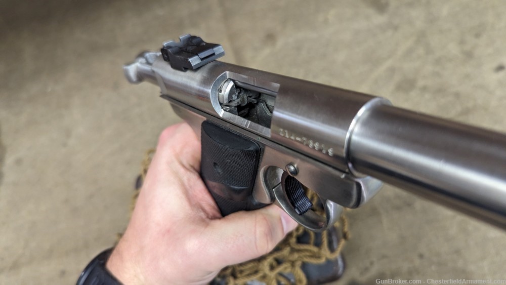 Ruger Mark II Target 5.5" stainless -img-7