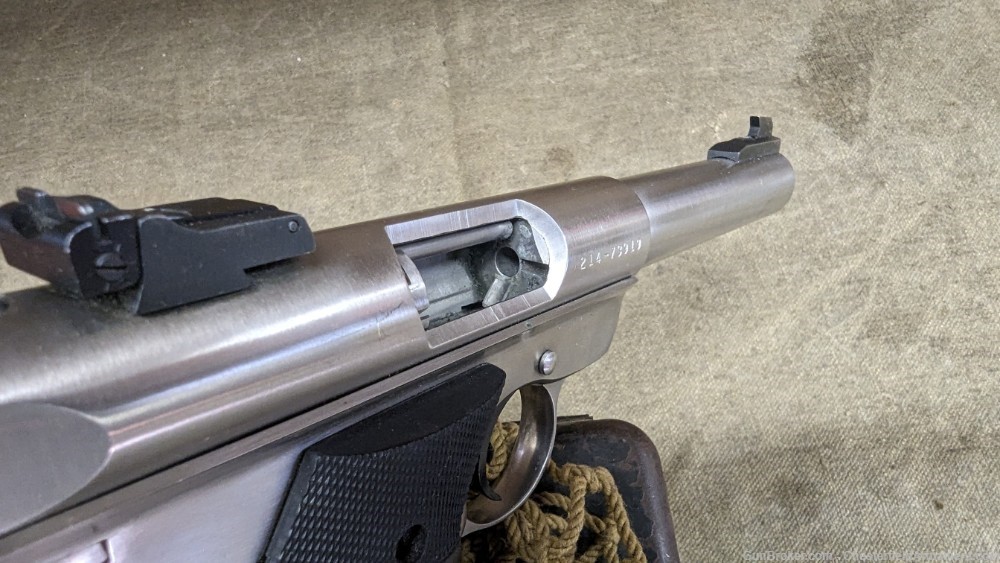 Ruger Mark II Target 5.5" stainless -img-6