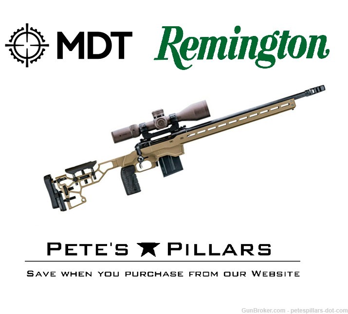 MDT Remington 700 SA ACC Chassis System Rifle Stock FDE 103734-FDE-img-0