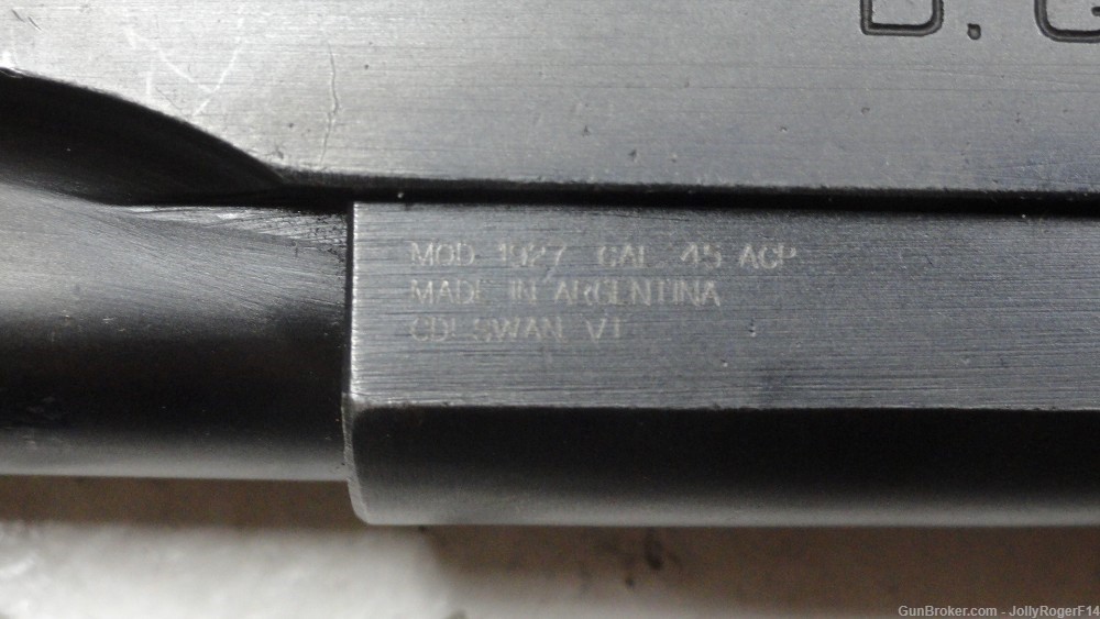 Argentine Colt 1911A1 45 ACP 1911 A1 Model 1927 MATCHING #'s C&R-img-7