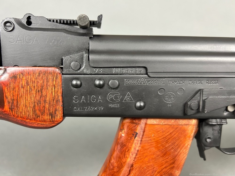 1993 Preban Russian Izhmash Saiga AK Pre-ban Ak 47 MA legal AK-103-img-9
