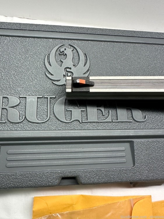 Ruger New Model Super Blackhawk Bisley Hunter 44 Magnum NEW ! Scope rings -img-9