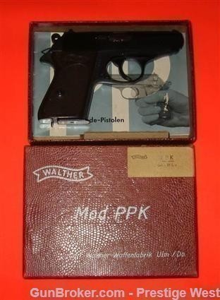 Gorgeous West German Walther PPK 1967 .22lr "MINT" Test Target "LQQK"-img-4