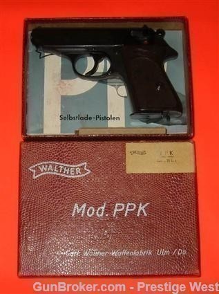 Gorgeous West German Walther PPK 1967 .22lr "MINT" Test Target "LQQK"-img-11