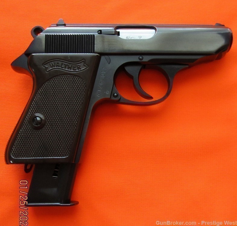 Gorgeous West German Walther PPK 1967 .22lr "MINT" Test Target "LQQK"-img-0