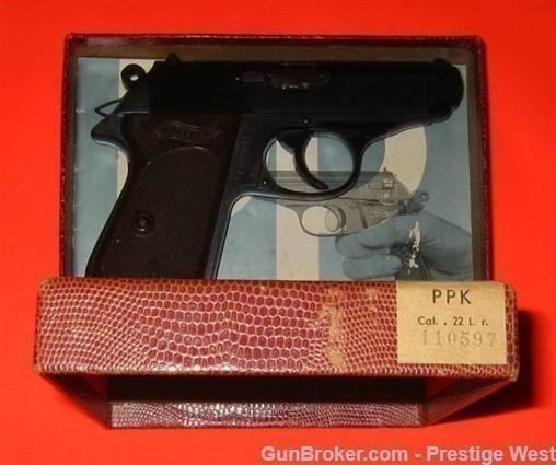 Gorgeous West German Walther PPK 1967 .22lr "MINT" Test Target "LQQK"-img-8