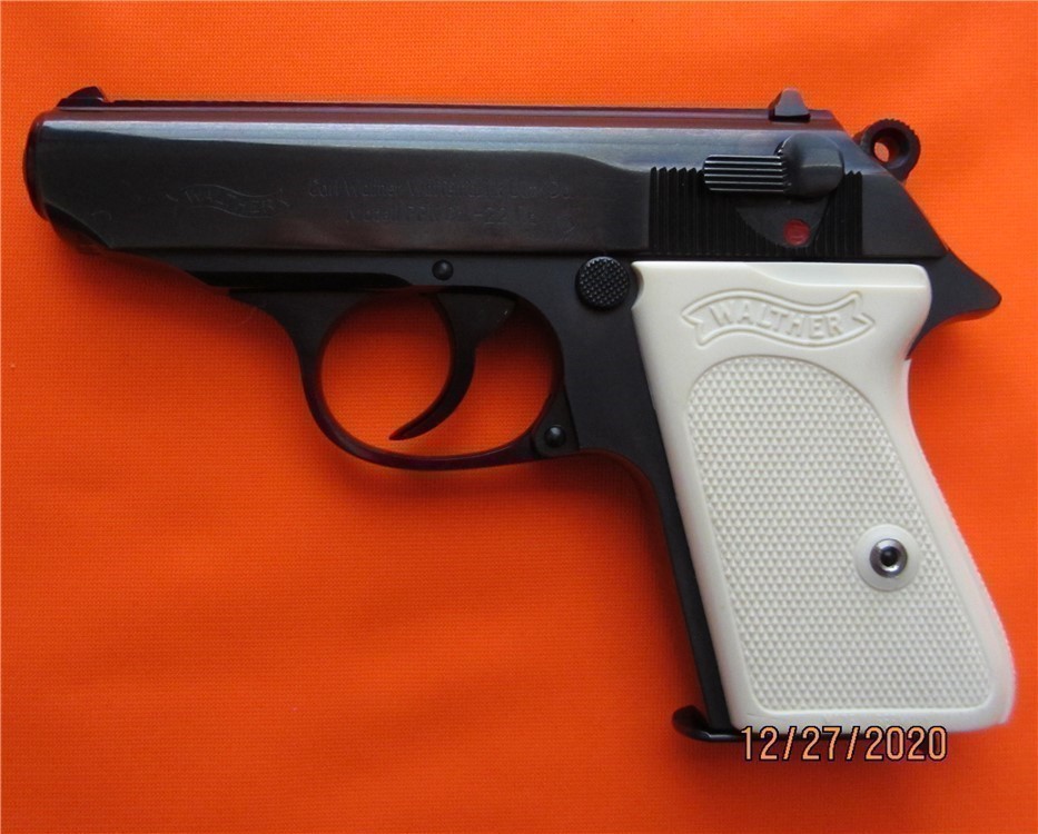 Gorgeous West German Walther PPK 1967 .22lr "MINT" Test Target "LQQK"-img-10