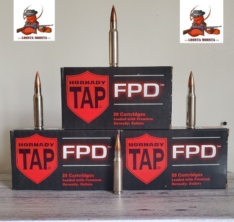 308 HORNADY TAP 168 gr NICKEL PLATED ROUNDS 2700FPS ammo 308 TAP  #80968-img-0
