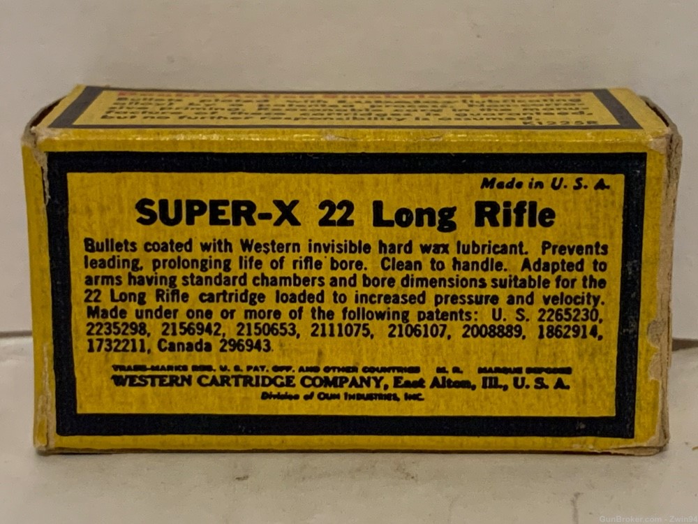 Western Super-X 22 Long Rifle -img-1