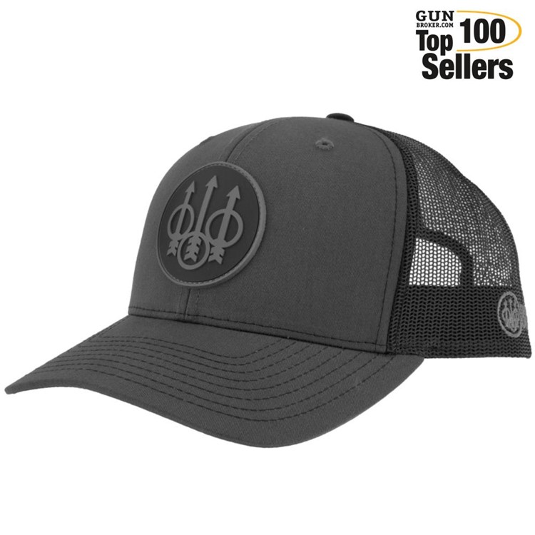 BERETTA JS Charcoal/Black Trucker Hat (BC017T16750957)-img-0