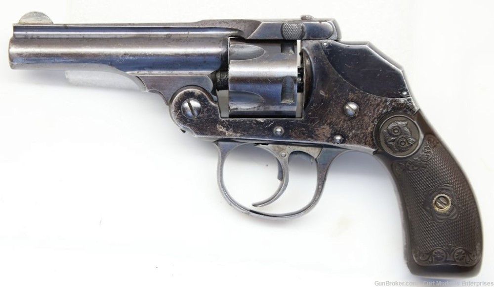 Iver Johnson Safety Automatic .32 S&W 1896 Blued Top Break Revolver-img-0