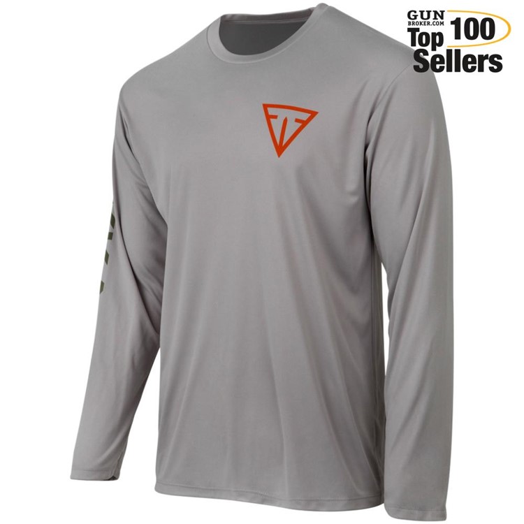 BERETTA Tikka Tech Long Sleeve T-Shirt, Color: Light Grey, Size: XXL-img-0