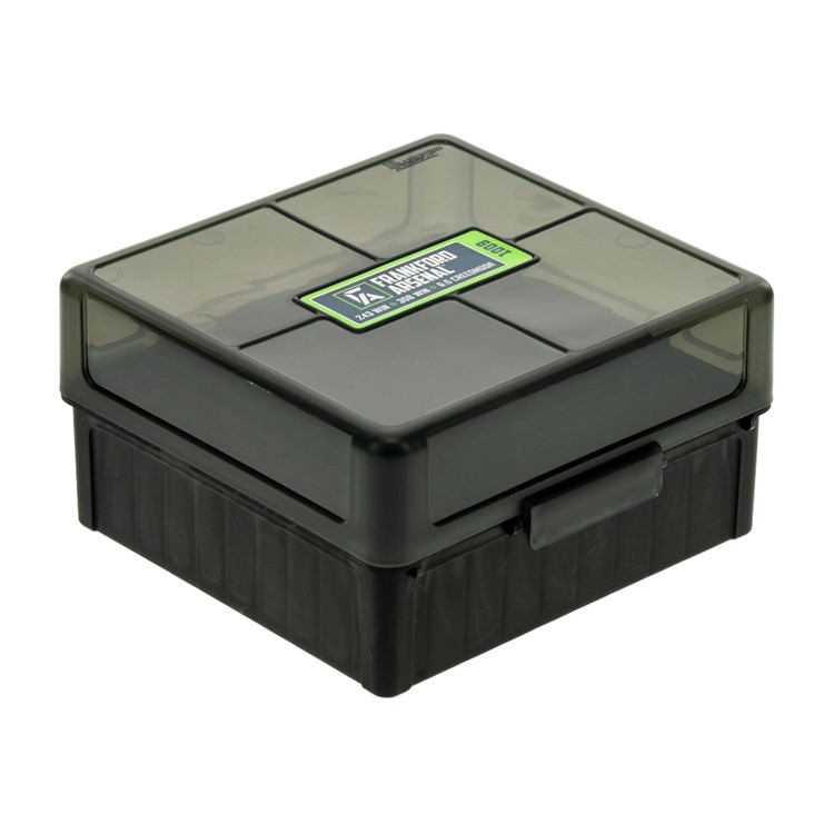 Frankford Arsenal Hinge-Top Ammo Box, 1009, 100 Rounds-img-1