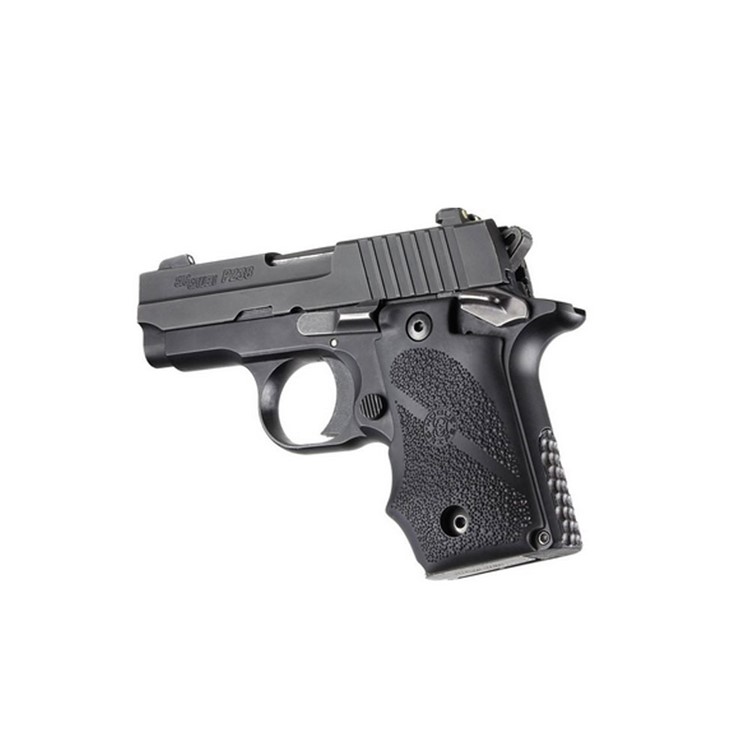 HOGUE Sig Sauer P238 Rubber Grip with Finger Grooves (38000)-img-1