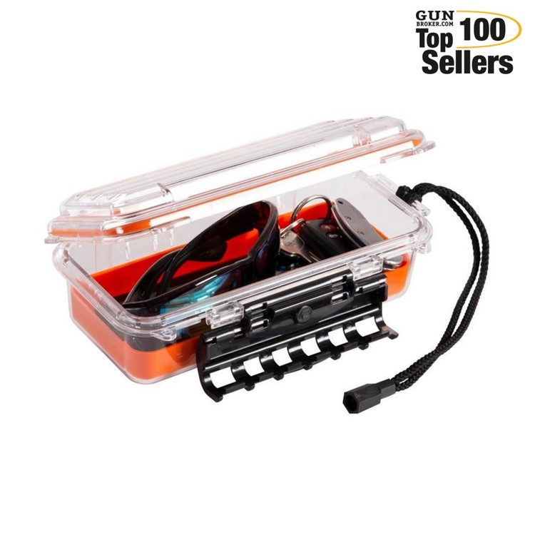 PLANO Utility Boxes Waterproof Orange Cases (1450-00)-img-0
