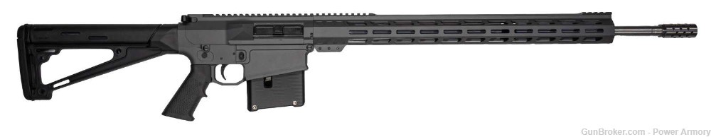 GREAT LAKES FIREARMS GL-10 RIA 300 WIN MAG 24IN BBL ORC SNIPER GREY/SS 5RD -img-0