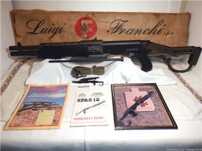 WTS: Pre-ban Franchi SPAS 12 Folding Stock Combat Shotgun w/Accessories...