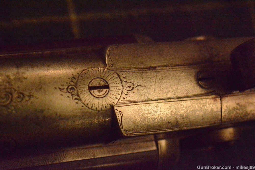 Baker maker of LC Smith Grade B hammer 10 gauge trigger opener-img-13
