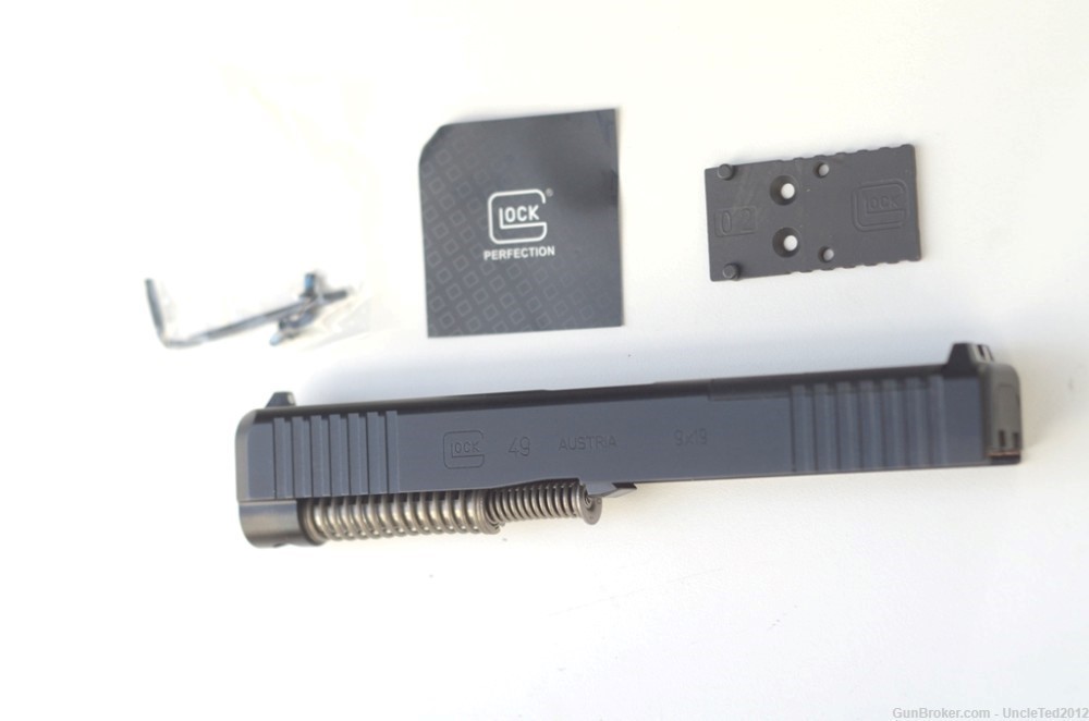 NEW Glock 49  MOS gen 5 Complete 9mm upper slide assembly G45 G19X G47-img-0