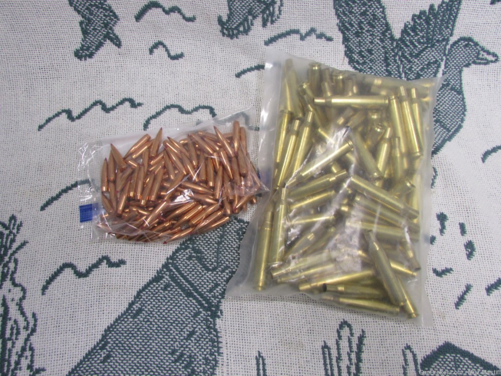 NEW Hornady 270 Winchester Brass & Bullets 100 pcs each-img-0