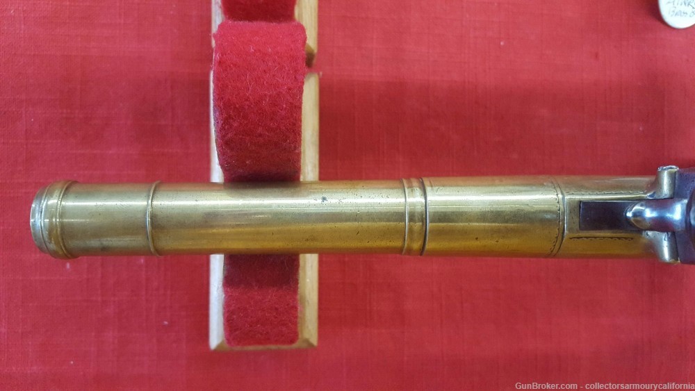 Cased Pair Of British Brass Barrel Turnoff Flintlock Boxlock Pistols-img-21