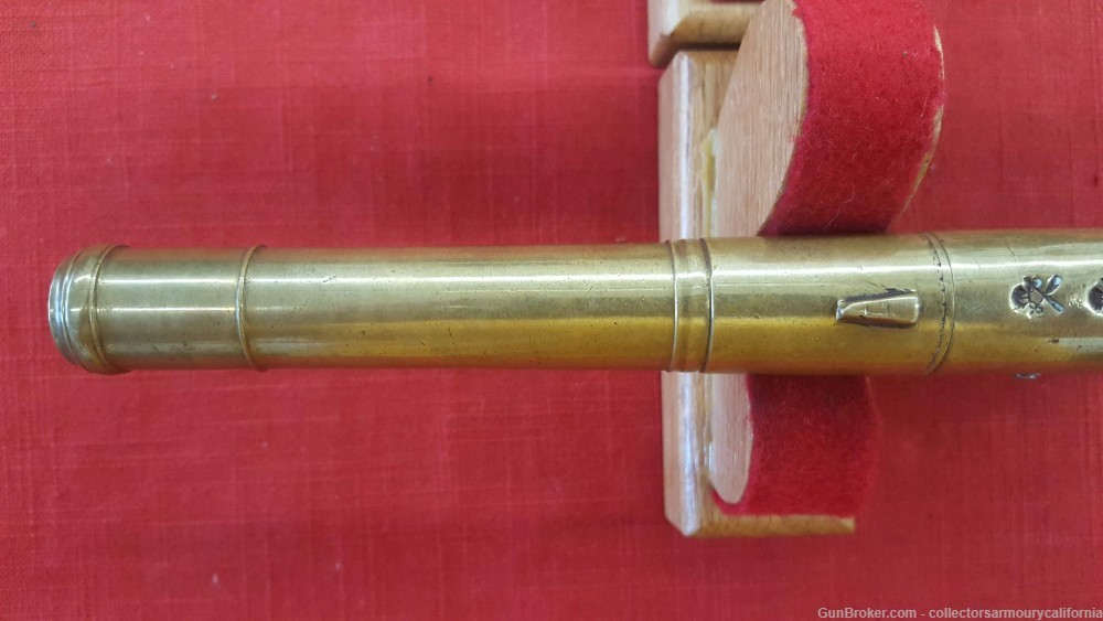 Cased Pair Of British Brass Barrel Turnoff Flintlock Boxlock Pistols-img-28