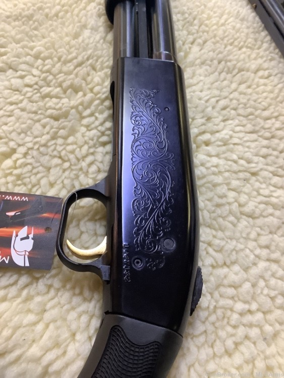 Mossberg 500A Engraved Crown Grade      Combo Pack  -img-4