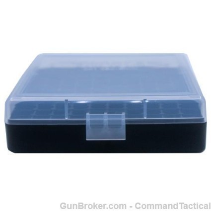 Berrys Ammo Boxes 9mm/.380 100 Rd Plastic CLEAR COLOR-img-0