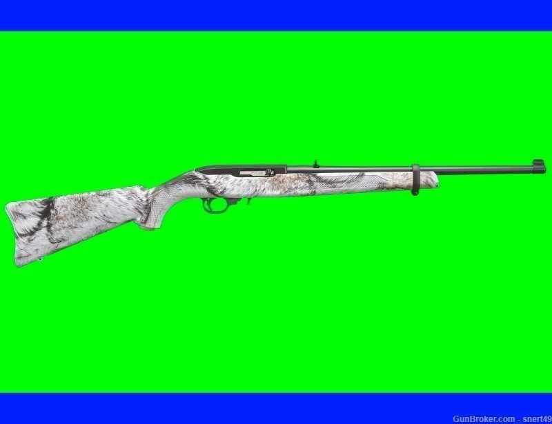 Ruger 10/22 Carbine 22 LR 18.5" YOTE Camo AS Satin Black 10+1 1 Mag 31169-img-0