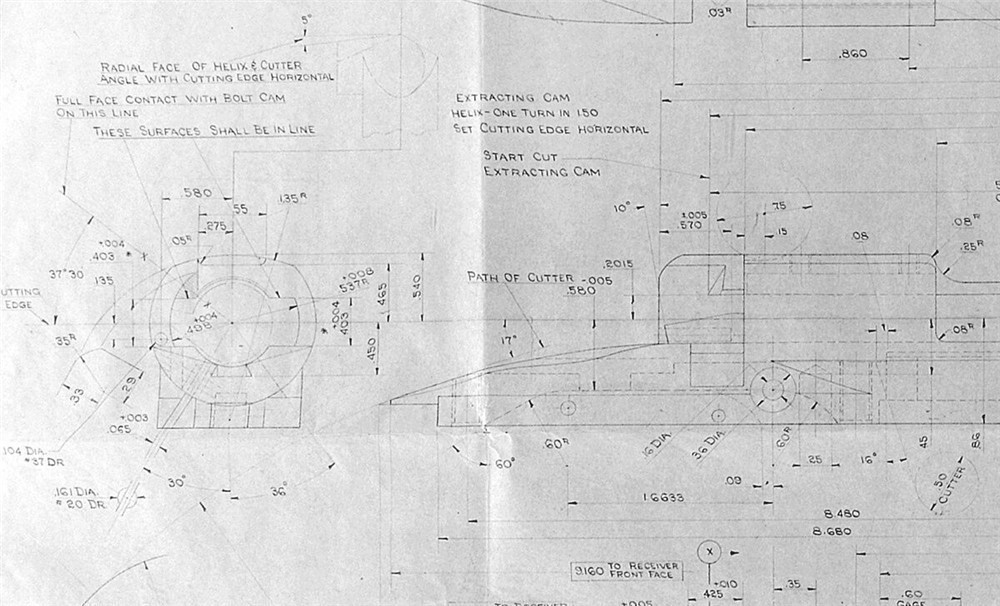 Winchester Model 70 Pre 64 official blueprints, drawings!-img-0