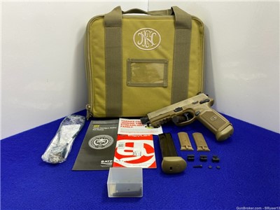 FN FNX-45 Tactical .45ACP FDE 5 3/8" *OUTSTANDING SEMI-AUTOMATIC PISTOL*