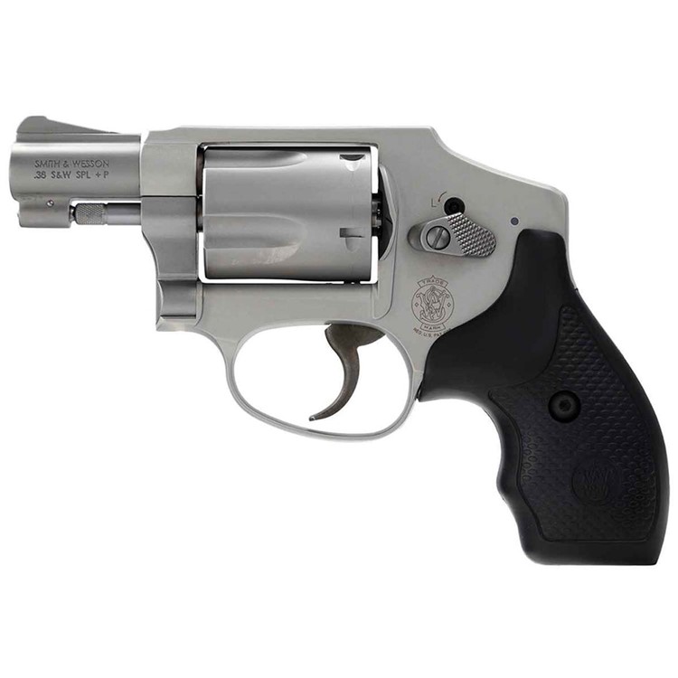 Smith & Wesson 642 Centennial Airweight .38 Special +P Revolver 1.875 Black-img-1