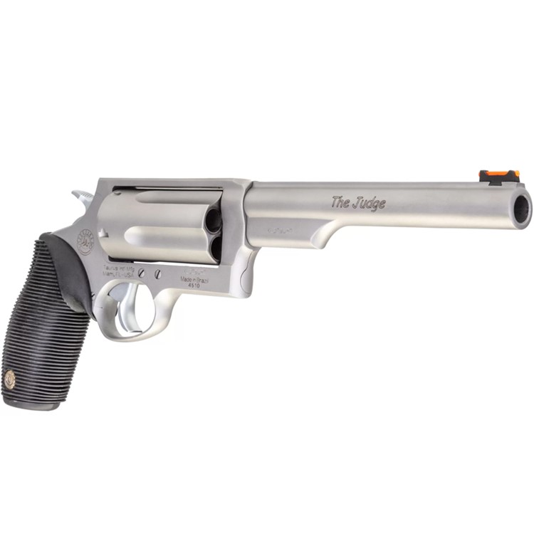 TAURUS Judge .45 Colt/.410 Bore 6.5in 5rd Stainless Revolver (2-441069MAG)-img-2