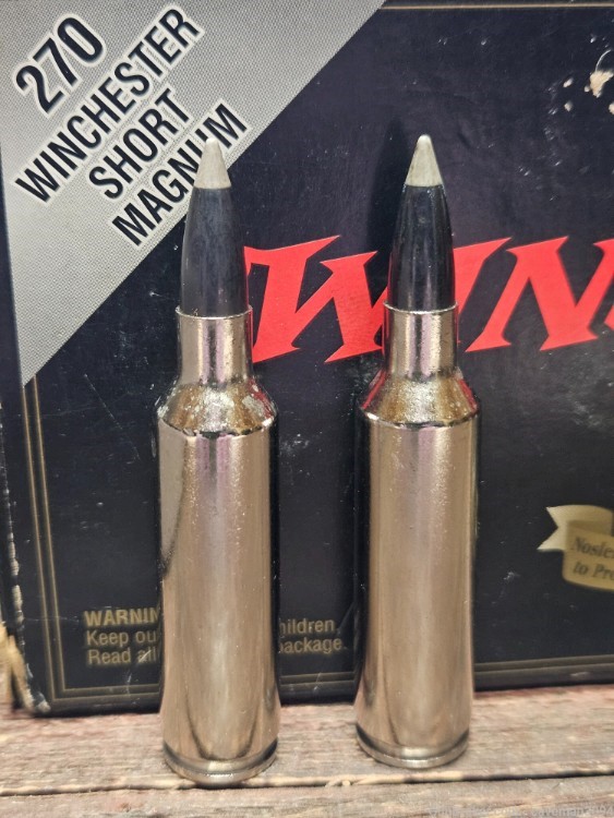 Winchester 270 Wsm 150gr Ballistic Silvertip Ammo 14 Rounds-img-2