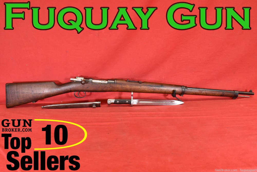 Mauser Chileno Model 1895 Chilean Mauser 7mm 29" Discontinued MFG 1895-96-img-0