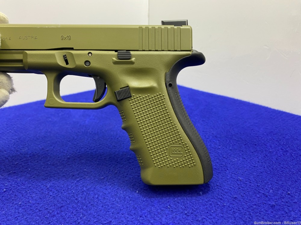 Glock 17 Gen4 9mm OD Green 4.5" *EXTREMELY RELIABLE & WIDELY USED HANDGUN*-img-40