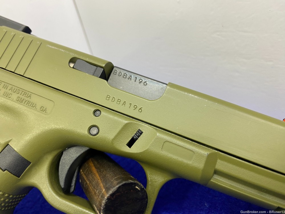 Glock 17 Gen4 9mm OD Green 4.5" *EXTREMELY RELIABLE & WIDELY USED HANDGUN*-img-21