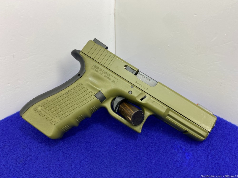 Glock 17 Gen4 9mm OD Green 4.5" *EXTREMELY RELIABLE & WIDELY USED HANDGUN*-img-15