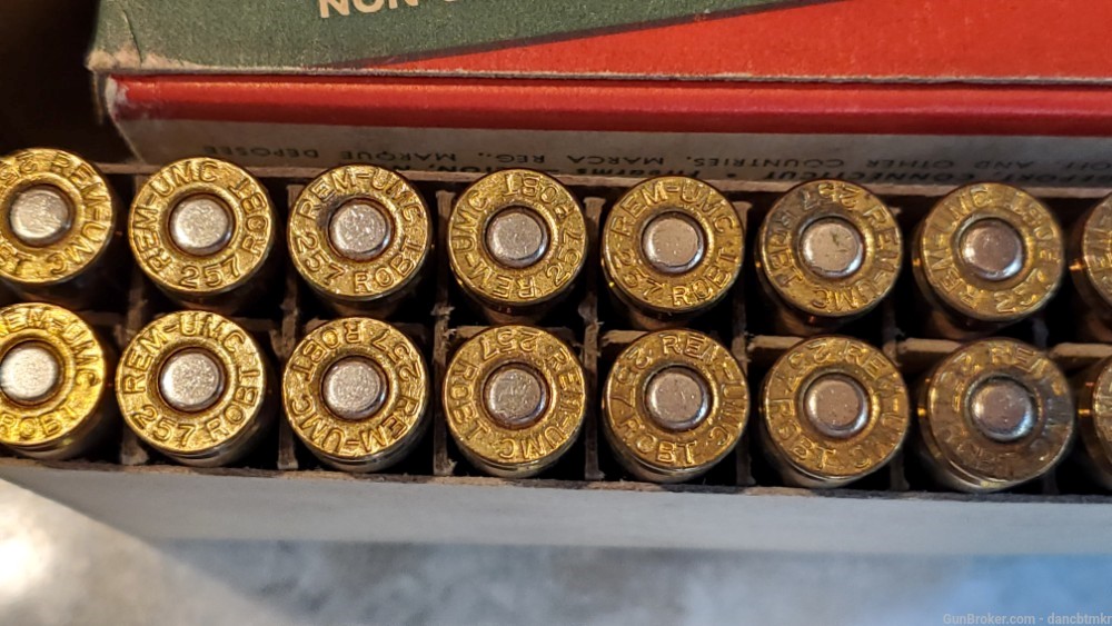 257 Roberts - 2 full boxes 40 rounds -Western Super-X & Remington Kleanbore-img-9