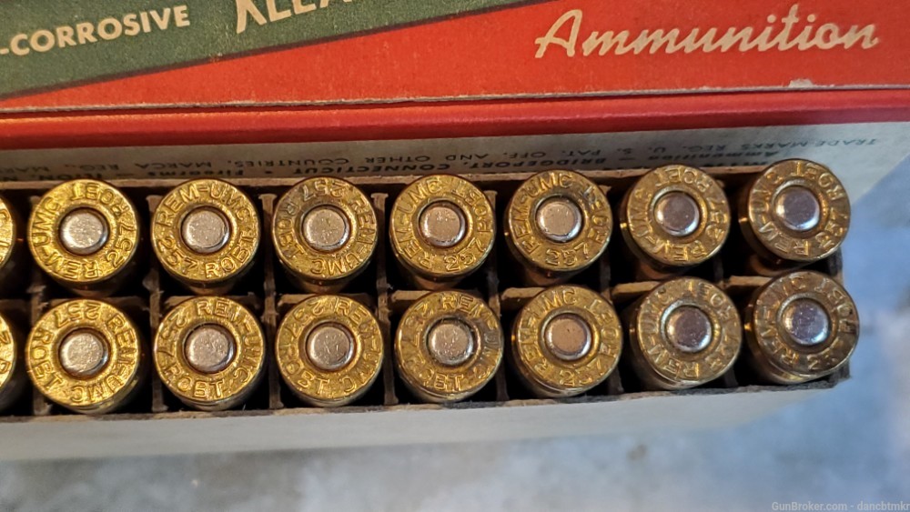 257 Roberts - 2 full boxes 40 rounds -Western Super-X & Remington Kleanbore-img-6