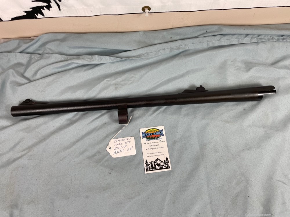 Remington 870 Rifled Slug BARREL 12-GA / 20" -img-0