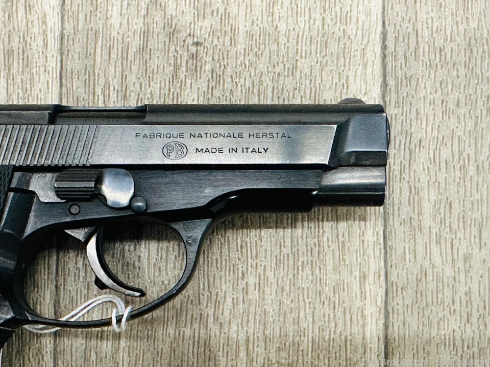 Browning BDA-380 .380ACP FN Herstal Made in Italy 3.75" blued made 1981 -img-5