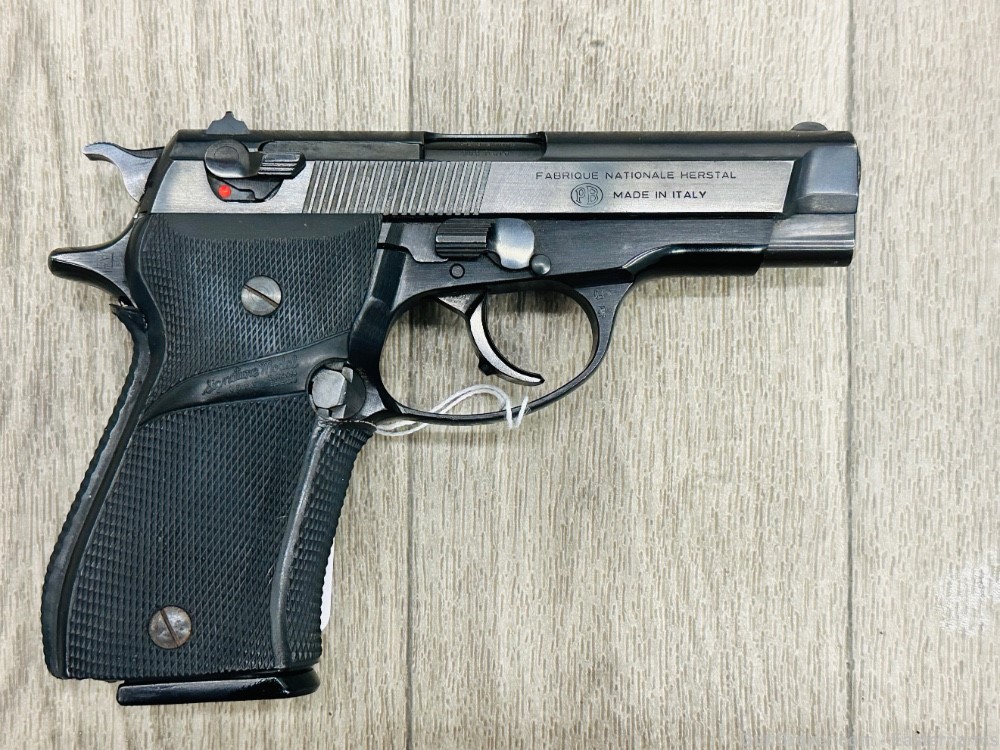 Browning BDA-380 .380ACP FN Herstal Made in Italy 3.75" blued made 1981 -img-4