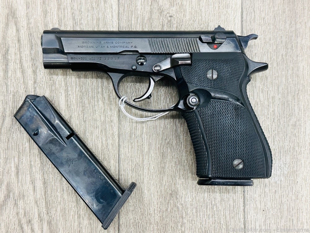 Browning BDA-380 .380ACP FN Herstal Made in Italy 3.75" blued made 1981 -img-0