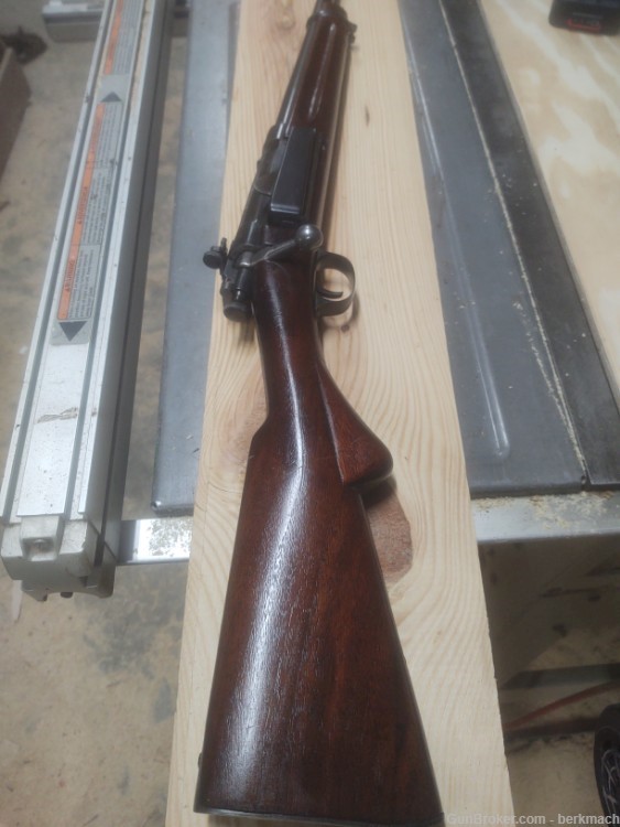 US Springfield Krag Model 1898 Rifle vintage sporter w/peep-img-4