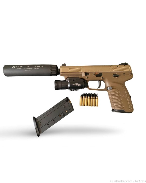 B&T FN Five-seveN Suppressor SD-988021-US 5.7mm 5.7x28mm Silencer-img-3