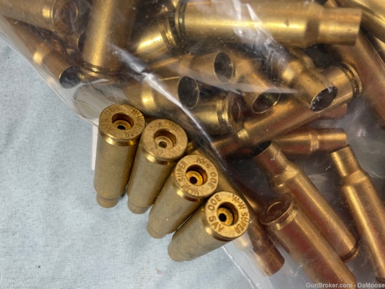 .300 Savage BRASS Once-Fired Winchester (100-pieces)-img-3