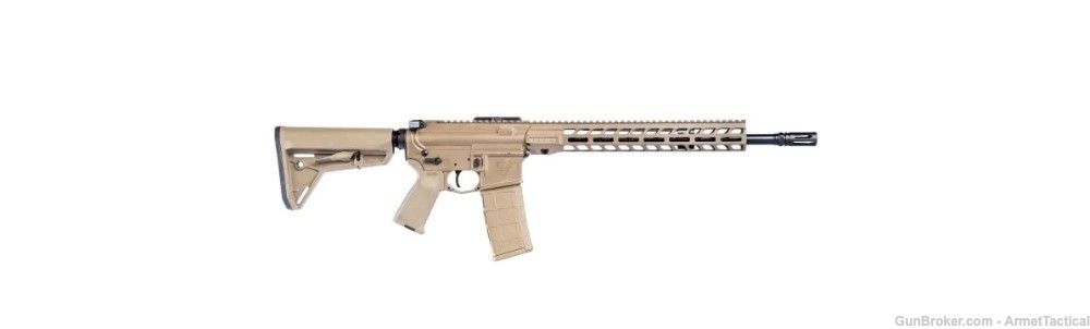 Stag 15 Tactical 16" Rifle FDE LH Free Ship No CC Fee and Extras!-img-1