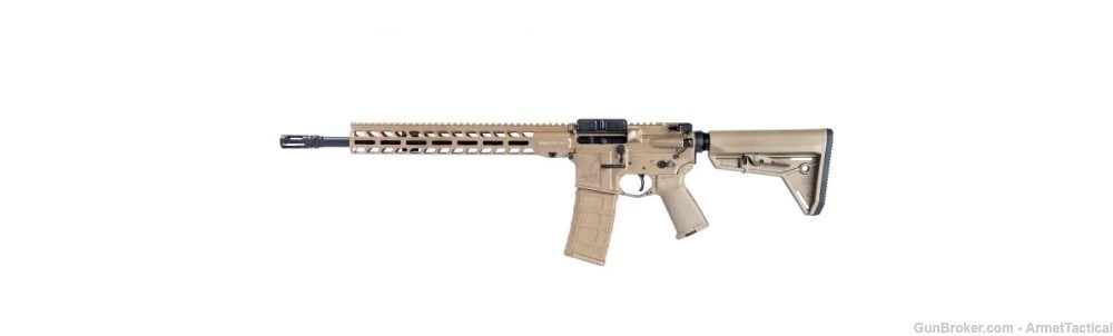 Stag 15 Tactical 16" Rifle FDE LH Free Ship No CC Fee and Extras!-img-0