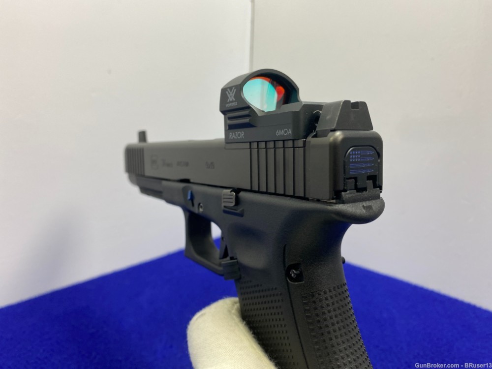 Glock 34 Gen5 9X19mm Black *LONG SLIDE GLOCK COMPETITION READY PISTOL*-img-27